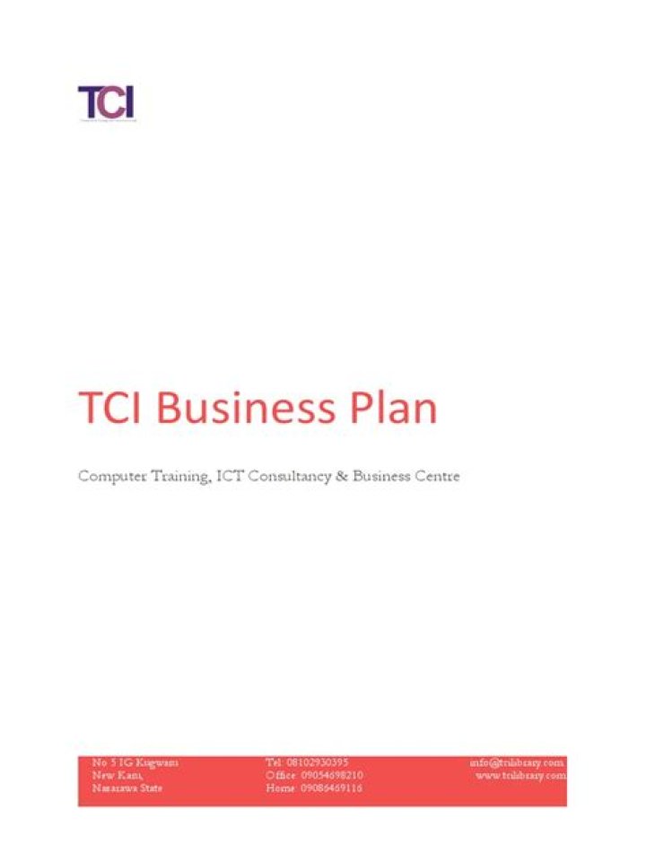 Launch Your Computer Training Center: Complete Business Plan in PDF