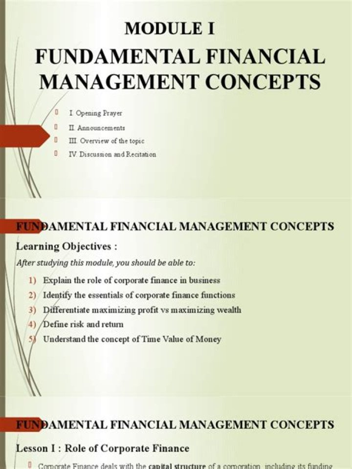Mastering the Concept of Financial Management: A Comprehensive PDF Guide