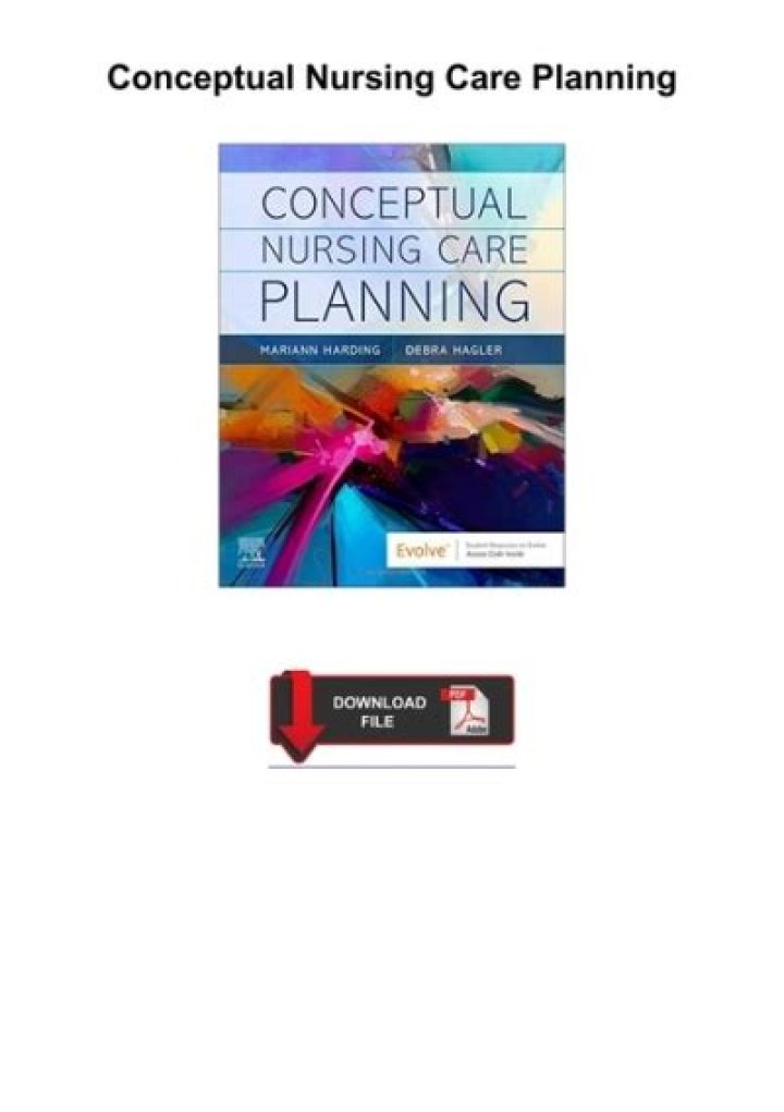Conceptual Nursing Care Planning PDF: Step-by-Step Guide