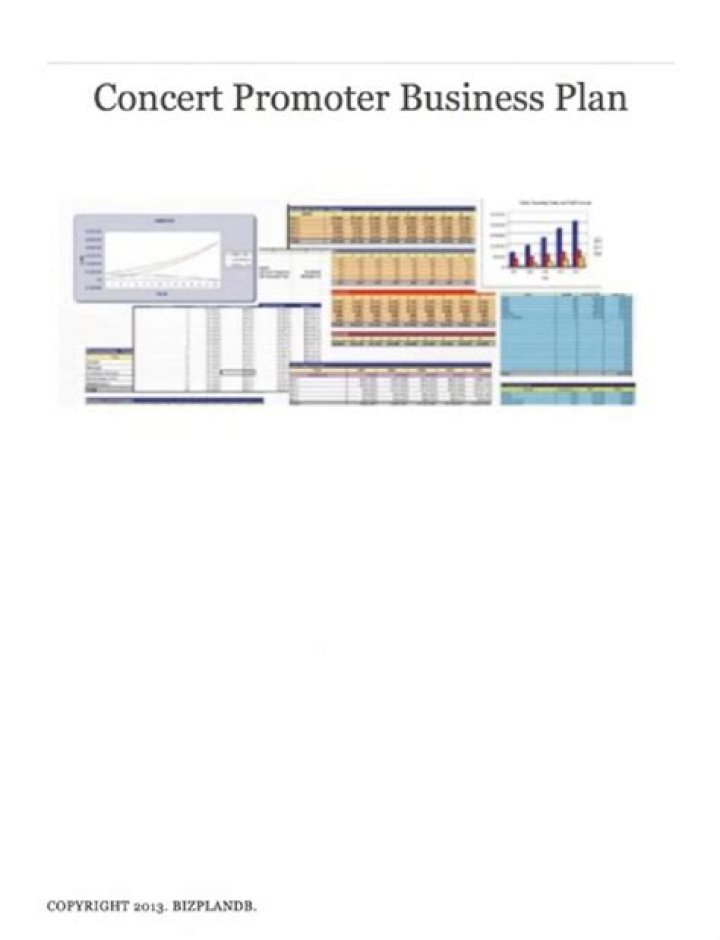 Concert Promoter Business Plan PDF: Start Your Success