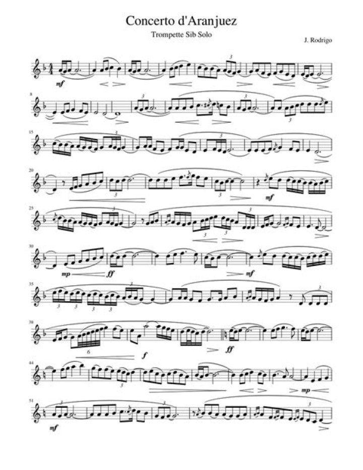 Concerto de Aranjuez Sheet Music PDF – Download Full Score Now