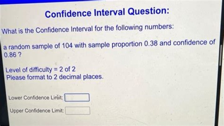 Confidence Interval Questions & Answers PDF: Expert Guidance & Examples