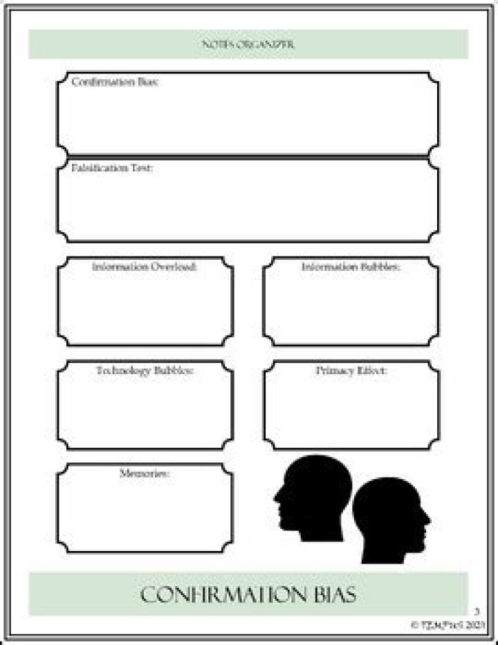 Free Confirmation Bias Worksheet PDF: Identify & Overcome Cognitive Biases
