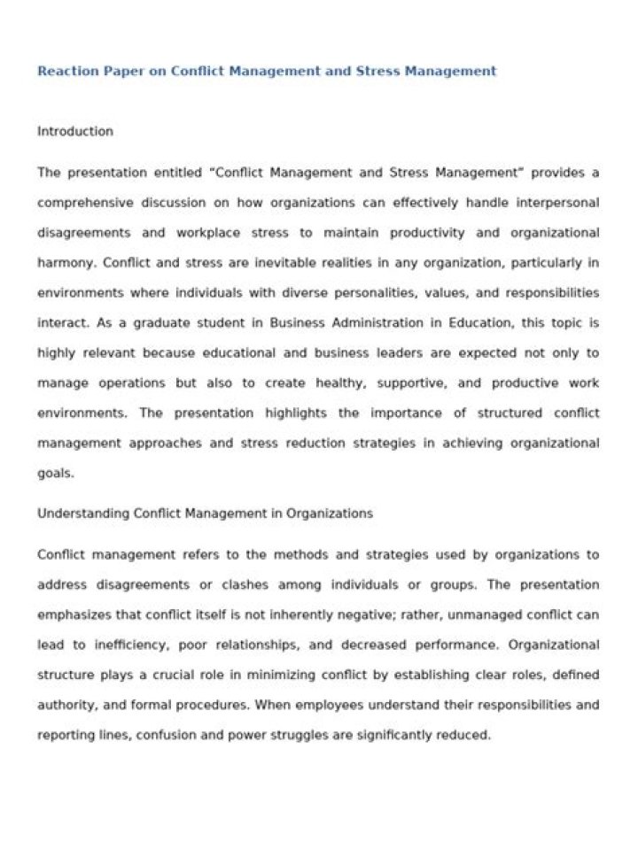 Master Conflict and Stress Management: Essential PDF Guide