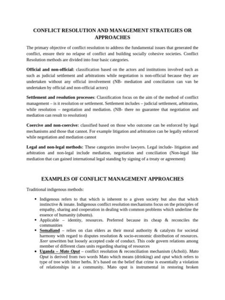 Proven Conflict Management Approaches: A Comprehensive PDF Guide