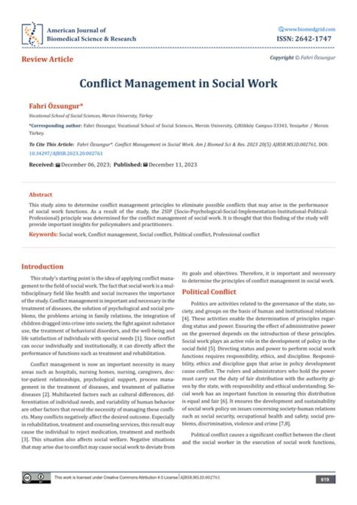 Master Conflict Management in Social Work: Essential PDF Guide