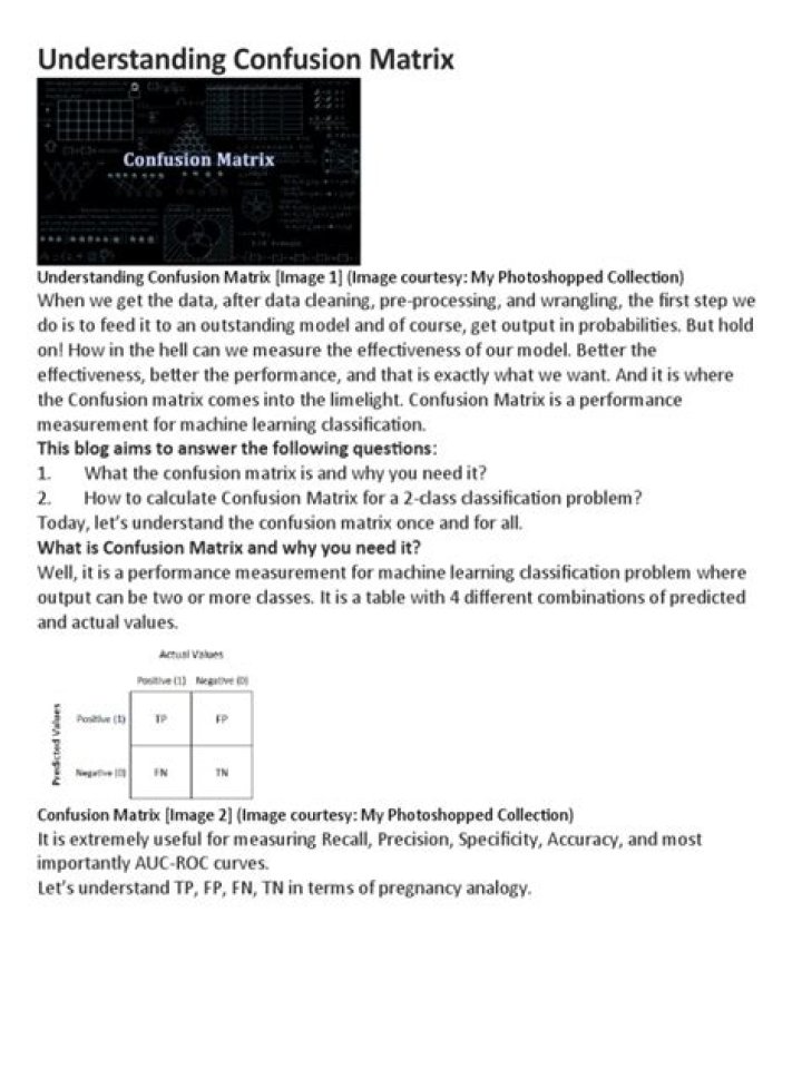 Confusion Matrix Questions & Answers PDF: Master Machine Learning Evaluation