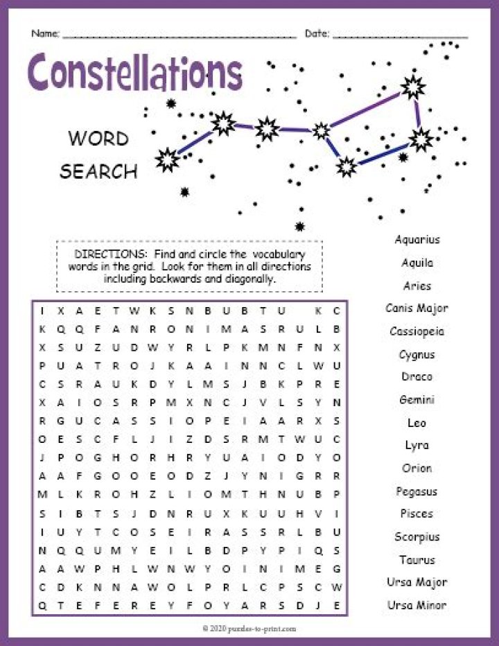 Constellation Questions & Answers PDF: Master the Night Sky