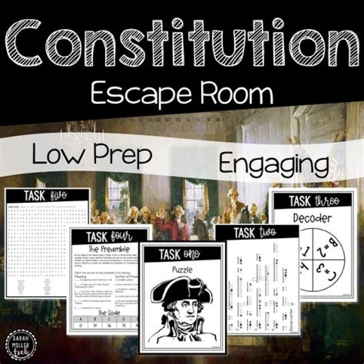 Constitution Escape Room Answer Key PDF – Solve & Win