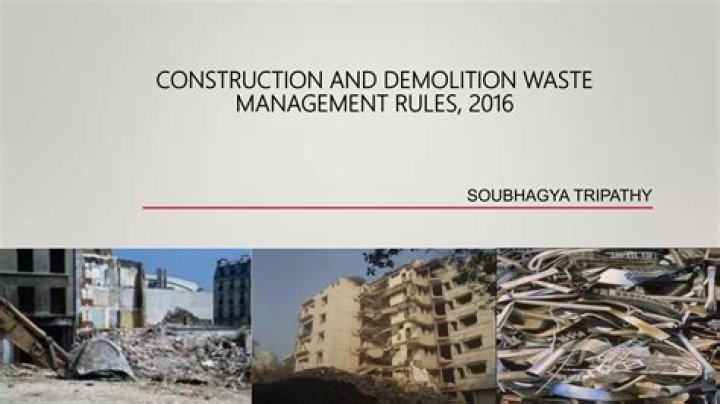 Construction and Demolition Waste Management PDF Guide
