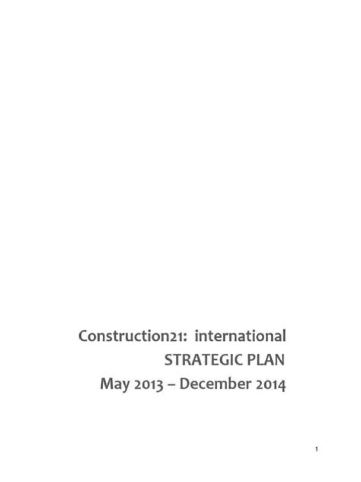 Construction Company Strategic Plan PDF: Optimize Your Building Projects