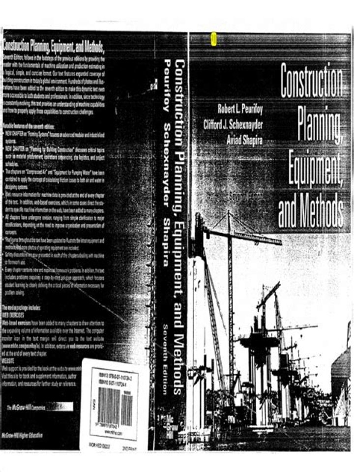 Essential Construction Planning Equipment and Methods PDF Guide