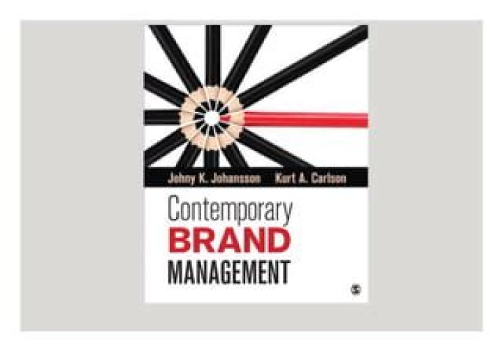 Mastering Contemporary Brand Management: Essential PDF Guide