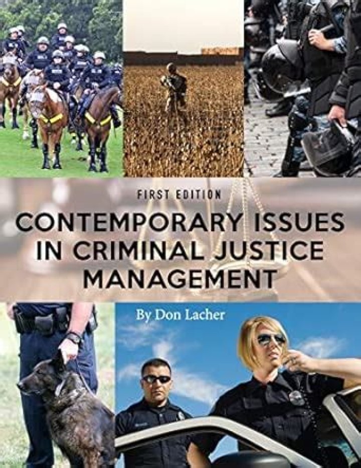 Contemporary Issues in Criminal Justice Management: A Critical PDF Analysis