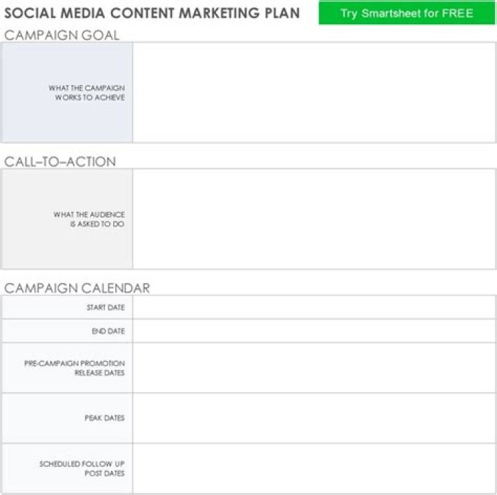 Download Free Content Marketing Plan PDF