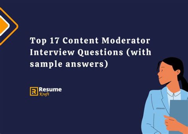 Essential Content Moderator Interview Questions and Answers PDF Guide