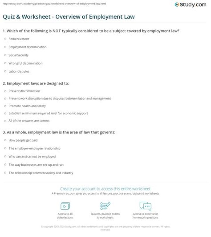 Control Test Employment Law: Essential PDF Guide