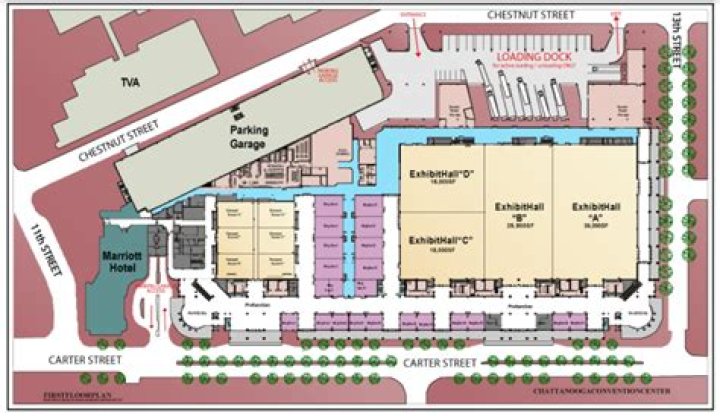 Convention Center Loading Dock to Kitchen Floor Plan PDF for Efficient Workflow