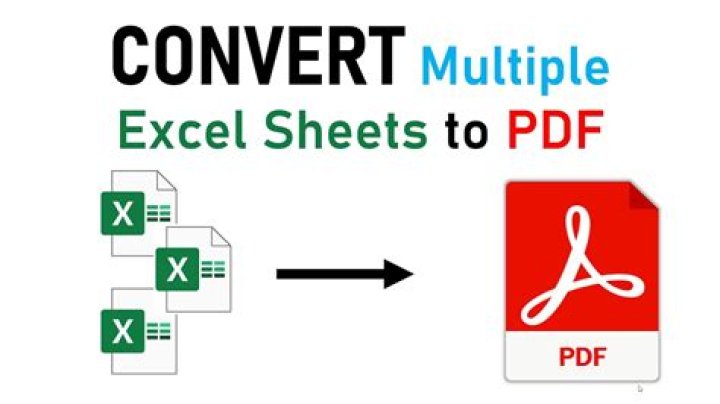 Convert All Excel Sheets to PDF Instantly