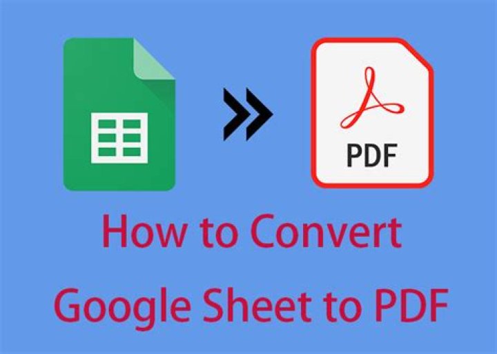Convert Your Sheet to PDF: Easily Download PDF from Any Googlesheet