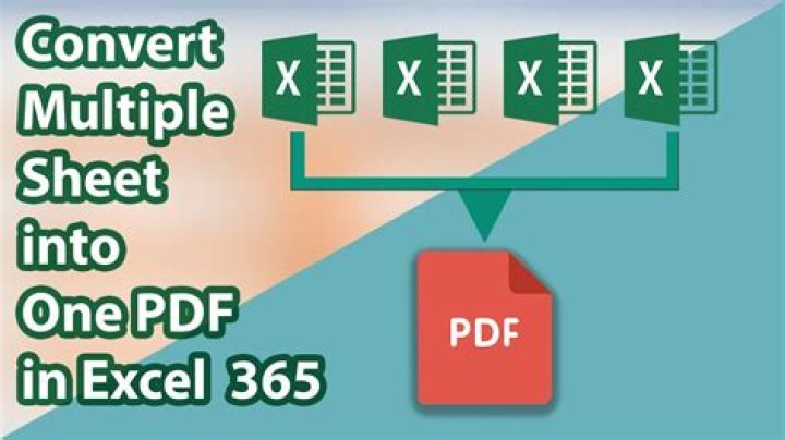 Convert Multiple Excel Sheets to PDF in Seconds