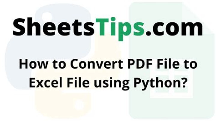 Convert Multiple PDF Pages to One Excel Sheet Instantly