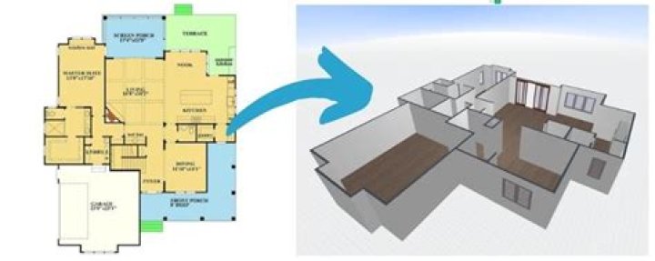 Convert PDF Floor Plan to 3D Free – Instantly