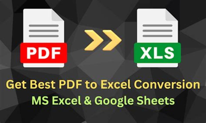 Convert PDF to Excel in Sheets: Fast & Accurate Method