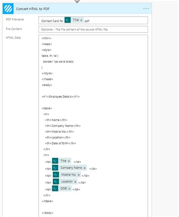 Convert SharePoint List Items to PDF Instantly