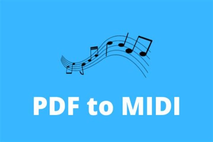 Convert Sheet Music PDF to MIDI Quickly & Accurately