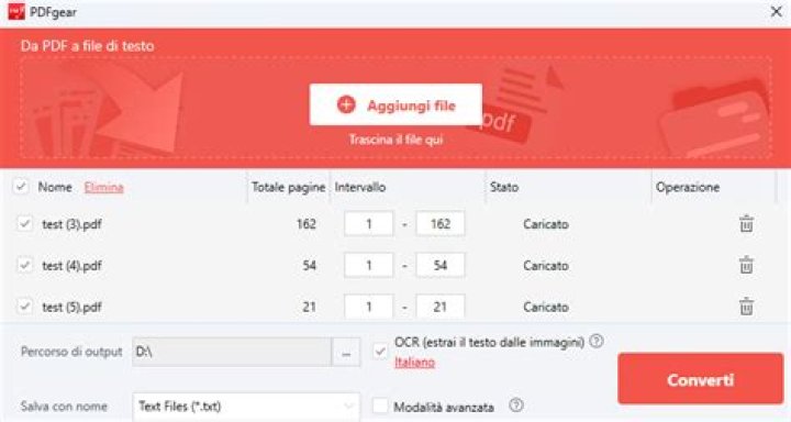Converti PDF in Testo Facile e Veloce