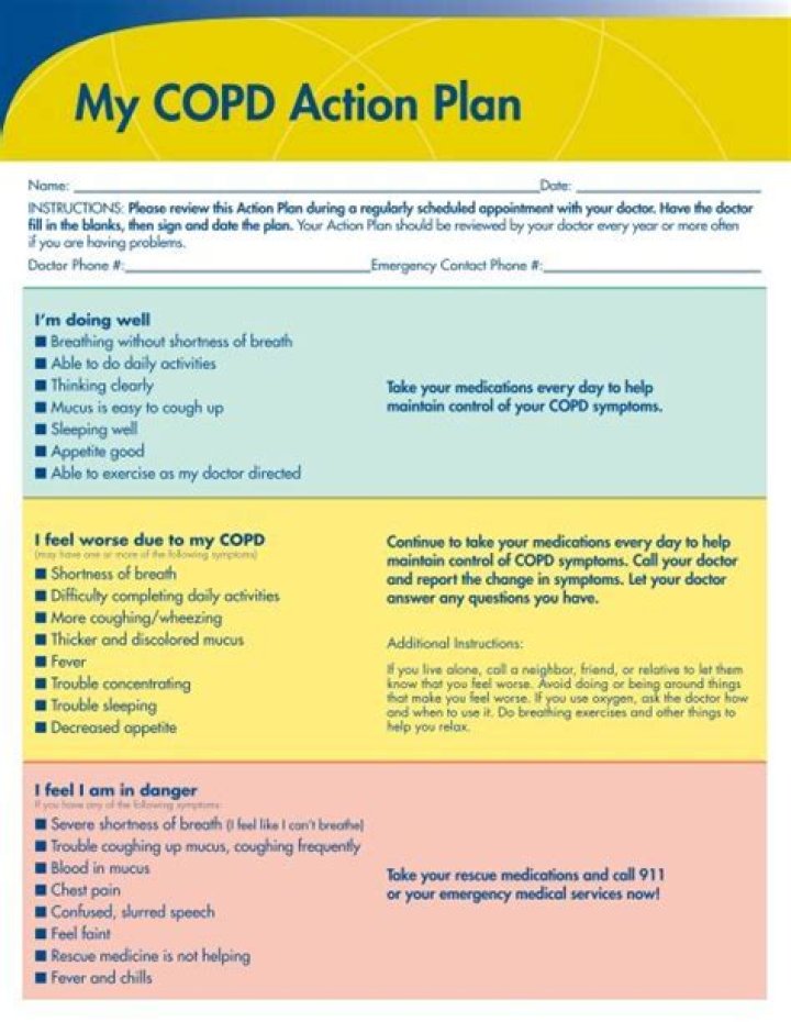 Comprehensive COPD Care Plan PDF for Effective Management