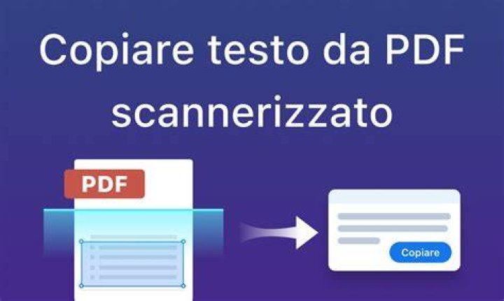 Copia Testo da PDF: Converti Qualsiasi File in Testo Modificabile