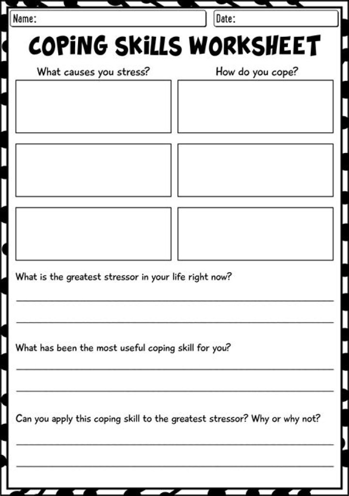Coping Skills Worksheets for Youth PDF: Build Resilience & Emotional Tools