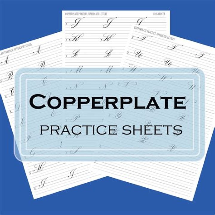 Copperplate Sheet PDF: High-Quality Printable Copperplate Paper