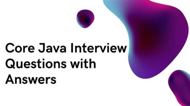 Core Java Interview Questions with Answers PDF – Master Java Interviews