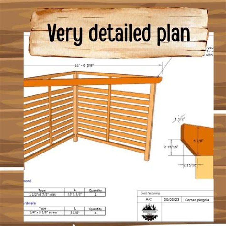 Free Corner Pergola Plans PDF – Easy DIY Garden Shelter