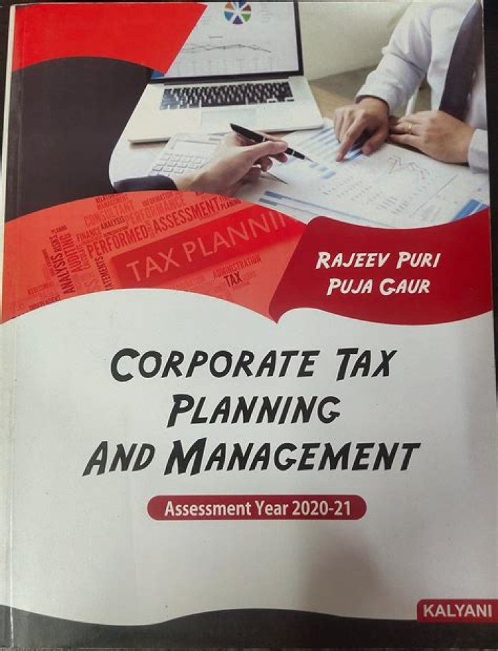 Corporate Tax Planning and Management: Essential Book PDF for Business Leaders