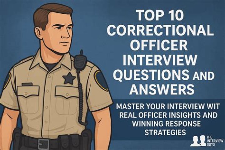 Top Correctional Officer Interview Questions and Answers PDF