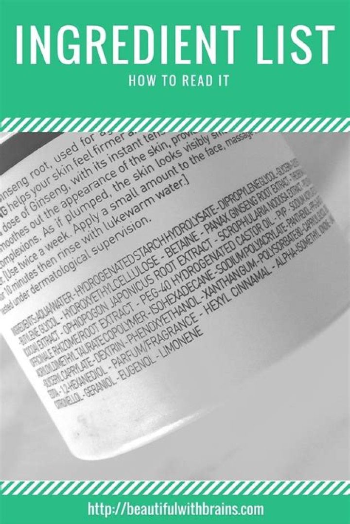 Complete Cosmetic Ingredients List PDF – Safe & Transparent List