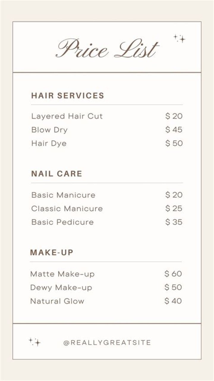 Cosmetics Products Name List with Prices – Free PDF Download
