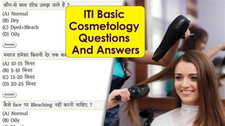 Cosmetology Question Paper with Answers PDF Download