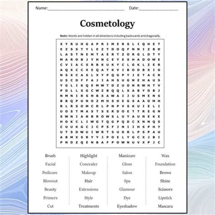 Free Cosmetology Worksheets PDF for Students & Professionals