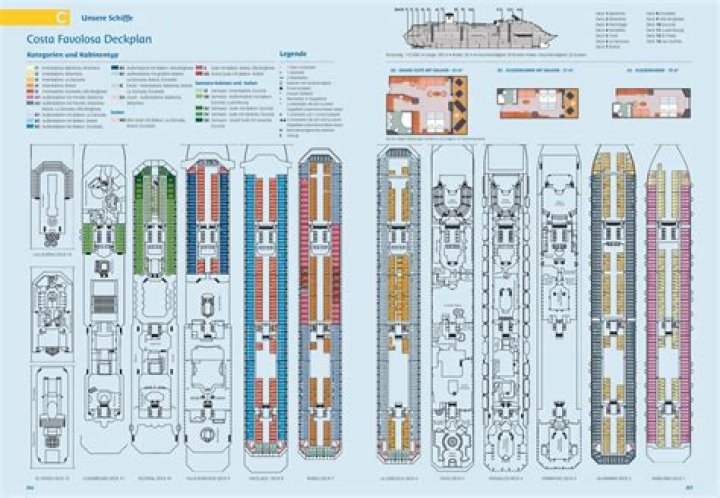 Costa Favolosa Deck Plan PDF: Ultimate Play Guide