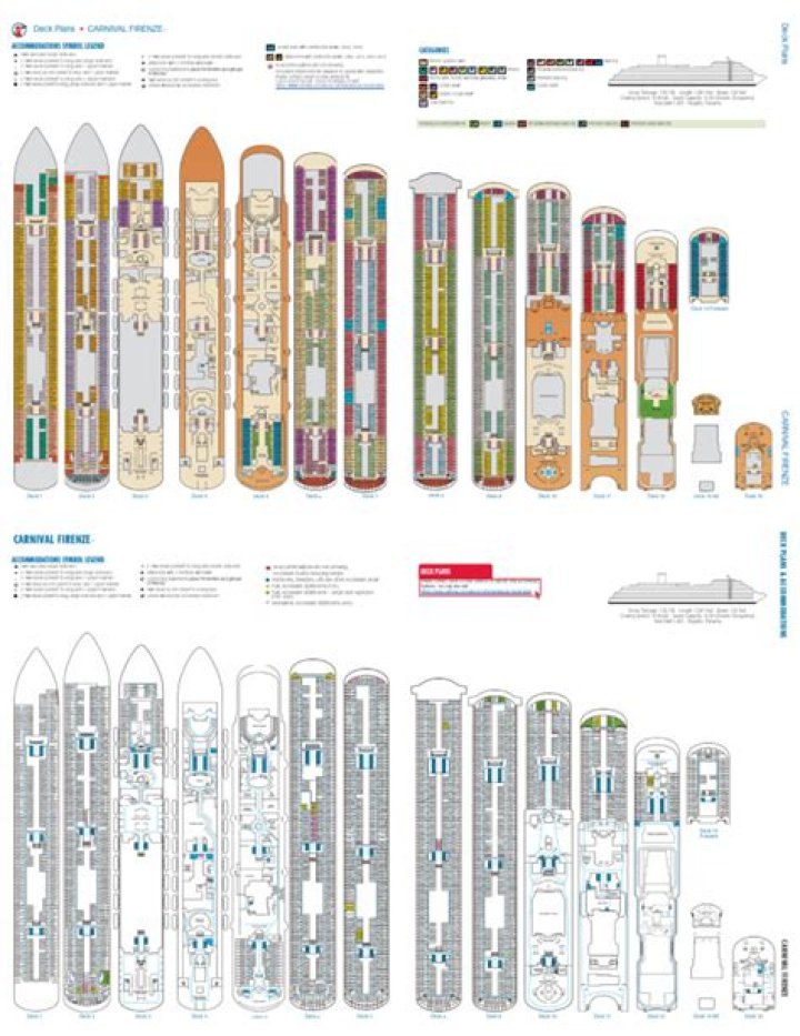 Costa Firenze Deck Plan PDF – Detailed Coastal Home Blueprint