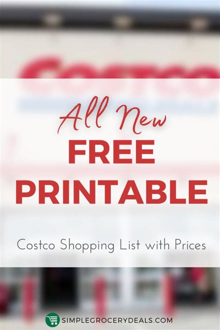 Costco Price List PDF Download – Save Millions at Costco
