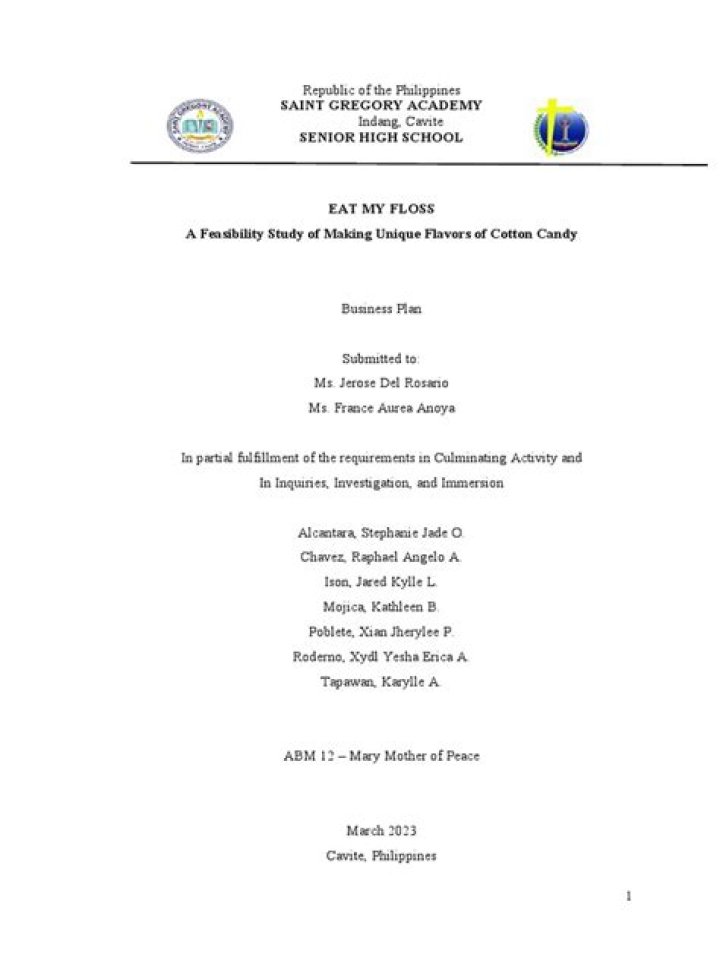 Start Your Cotton Candy Business: Complete PDF Business Plan