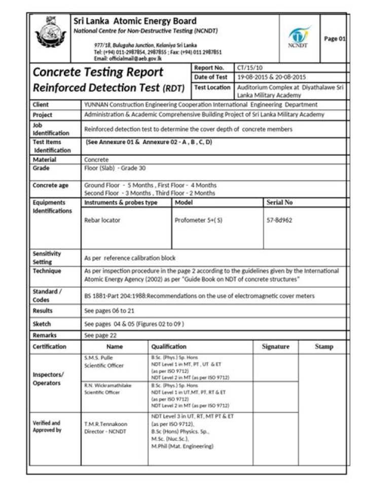 How to Perform a Cover Meter Test – Free PDF Guide