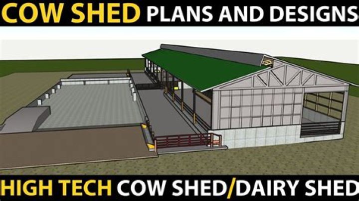 Efficient Cow Shed Design for 5 Cows – Detailed Plans PDF