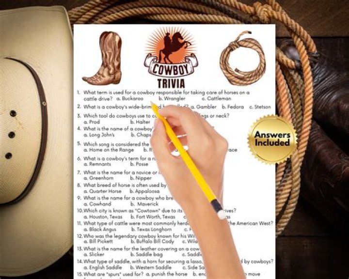 Cowboy Trivia Questions and Answers PDF – Fun Facts & Fun